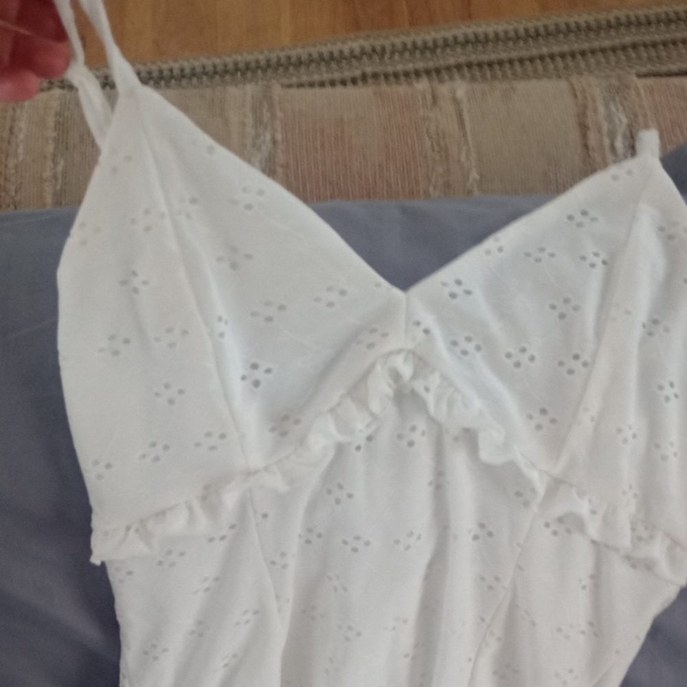 Love Squared white lace dress xl lil miss
